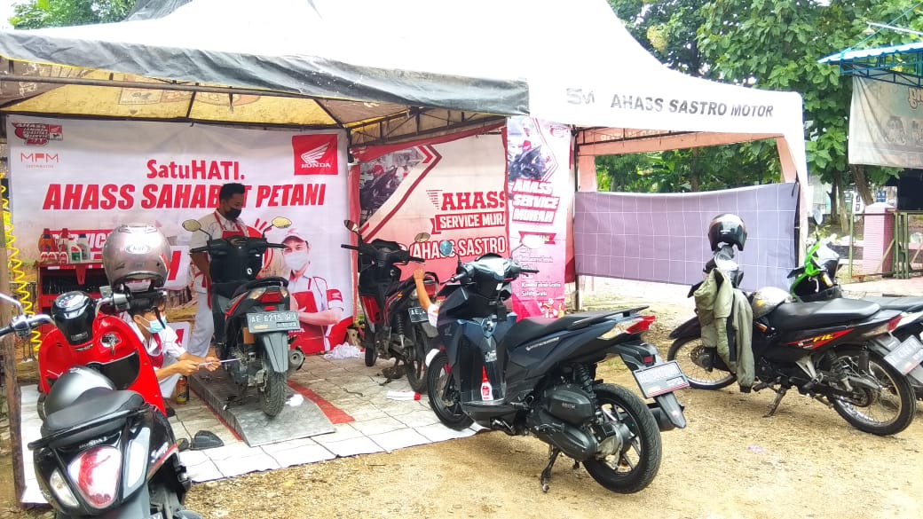 AHASS Sahabat Petani - Roadshow Servis Murah di 11 Kota